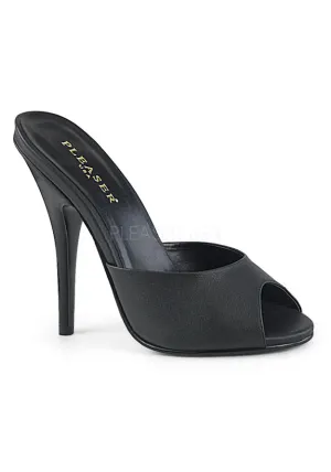 5" Heel Peep Toe Mule