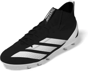adidas Men's Adizero Impact.2 American Football Sneaker, Black/White/Black, 8