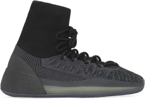 adidas Mens Yeezy Knit Bsktbl Lace Up Sneakers Shoes Casual - Black, Grey