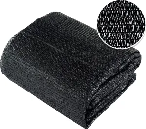 Agfabric 80% Sunblock Shade Cloth 12x20ft, Black