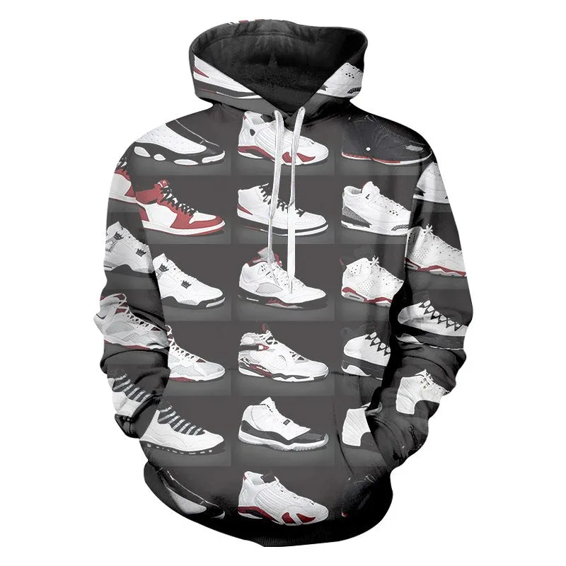Air Jordan 23 3D Printed Unisex Hoodie