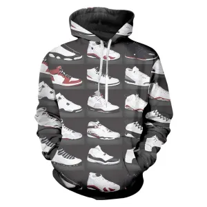 Air Jordan 23 3D Printed Unisex Hoodie