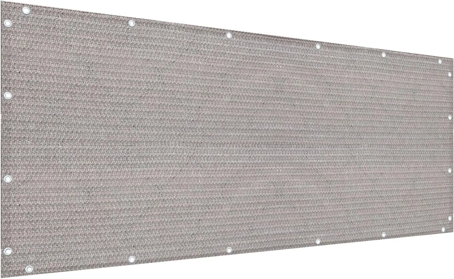 Alion Home© Elegant Windscreen Privacy Screen for Deck, Pool, Railing, Backyard Deck, Patio, Fence, Porch - Smoke Tan (3' x 9')