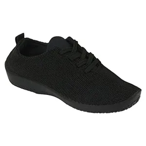 Arcopedico Women's LS Knit Sneaker - Black