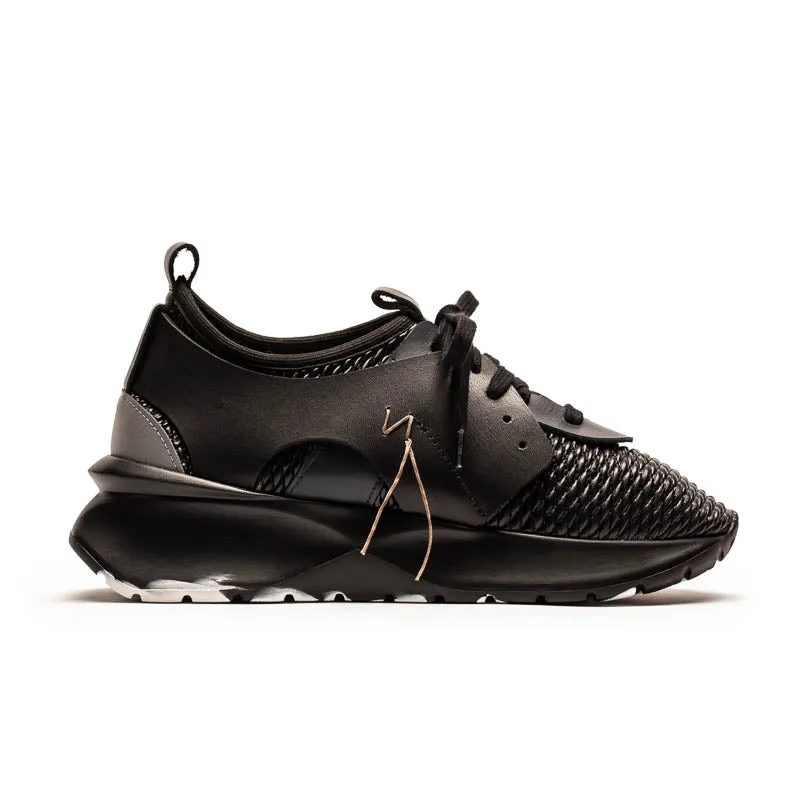 AW25 SNERBY Matrix | Stretch Leather Sneaker
