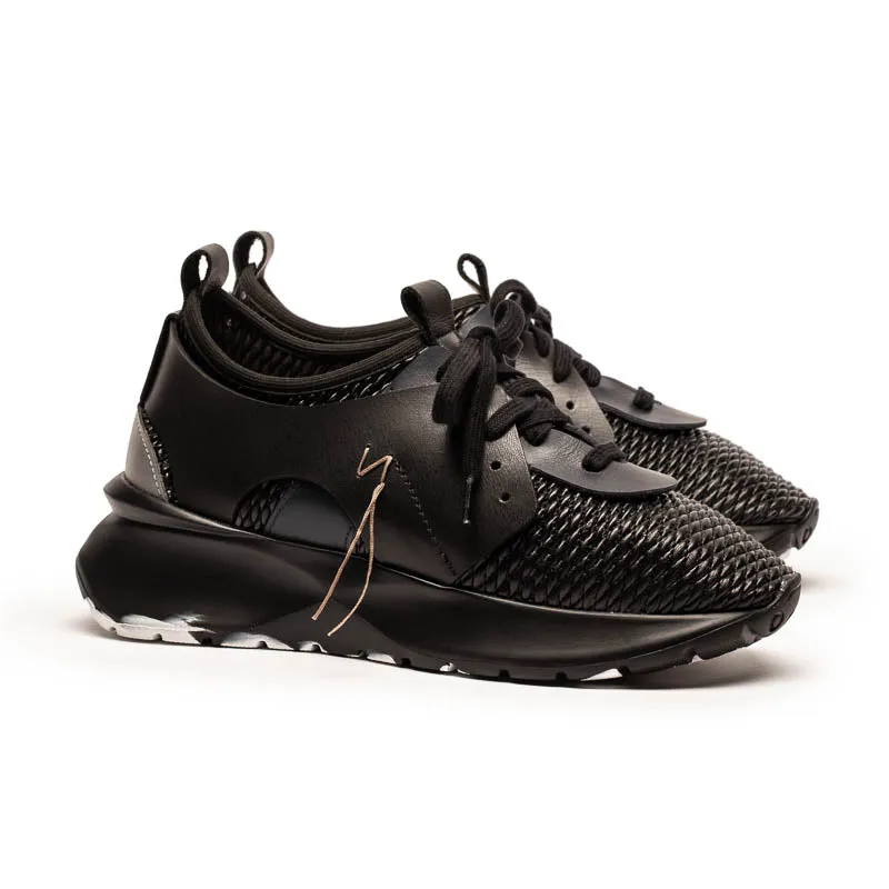 AW25 SNERBY Matrix | Stretch Leather Sneaker