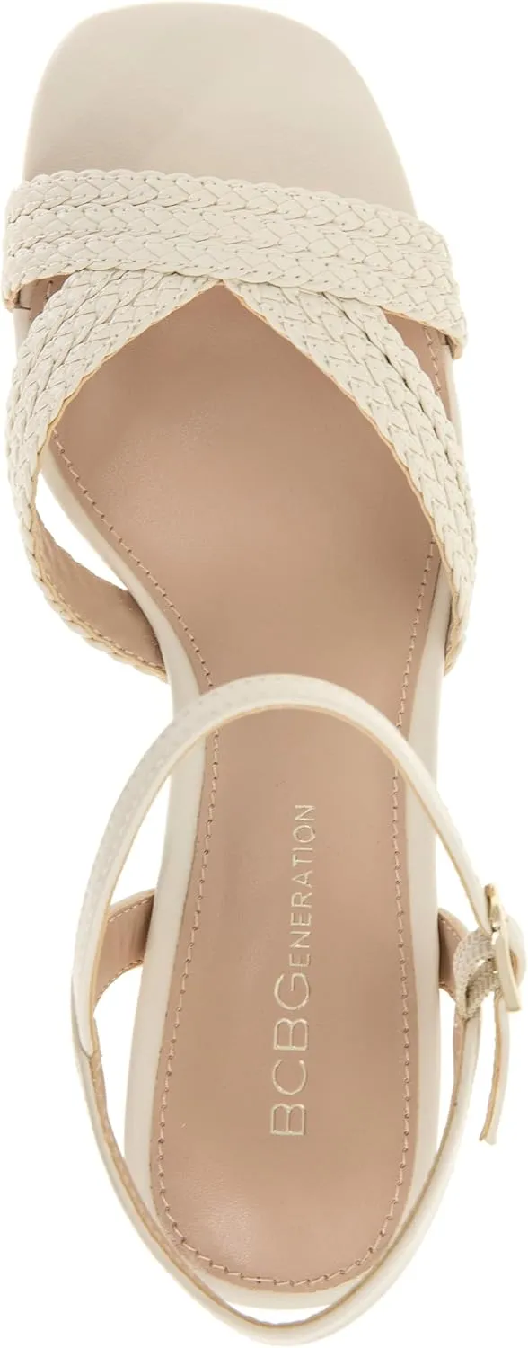 BCBGeneration Women's Block Heel Heeled Sandal