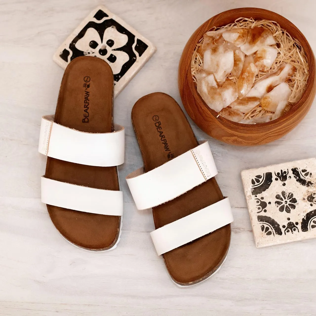 BEARPAW Women's Marlette Sandal | Women's Sandal | Women's Shoe | Comfortable & Lightweight