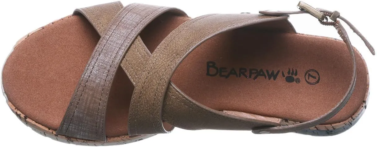 BEARPAW Women's Shelli Multiple Colors | Women's Sandal | Women's Shoe | Comfortable & Lightweight