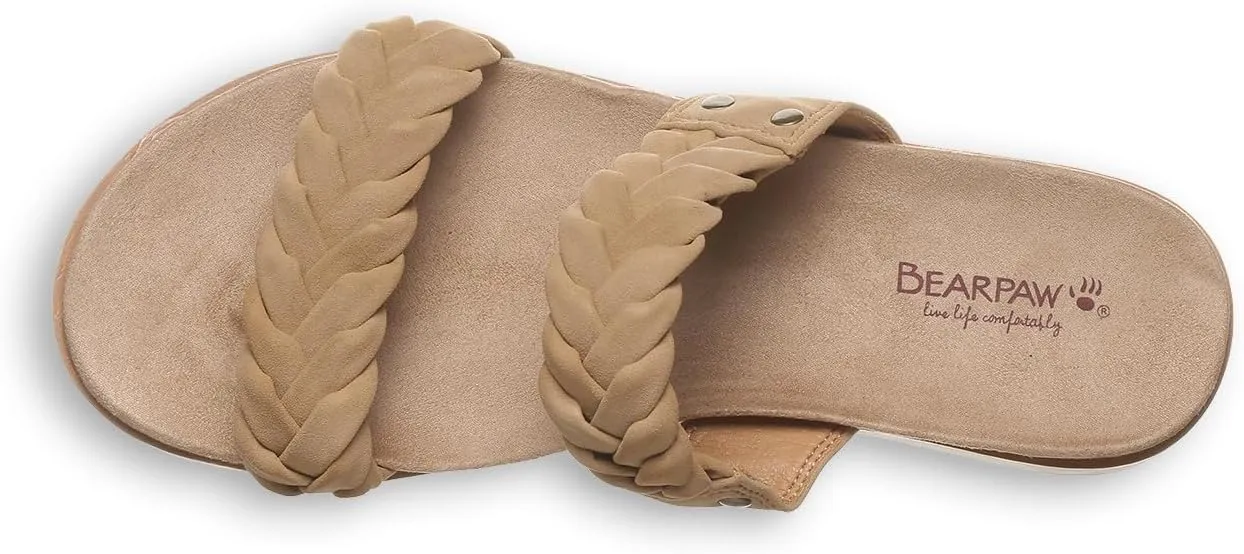 BEARPAW Women's Thessa Sandal | Women's Sandal | Women's Shoe | Comfortable & Lightweight | Multiple Colors & Sizes