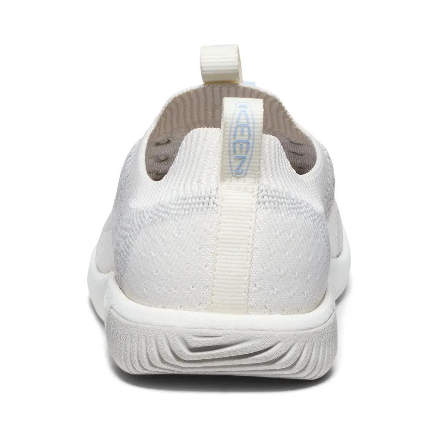 Big Kids' KNX Knit Sneaker - Star White/Skyway