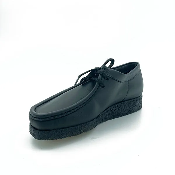 Black Softee Lace Up - 000101