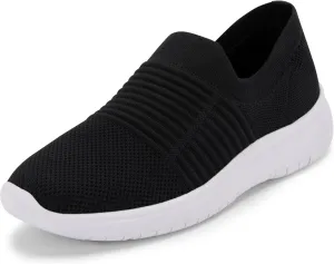 Blondo Women's Karen Sneaker, Black Knit, 8