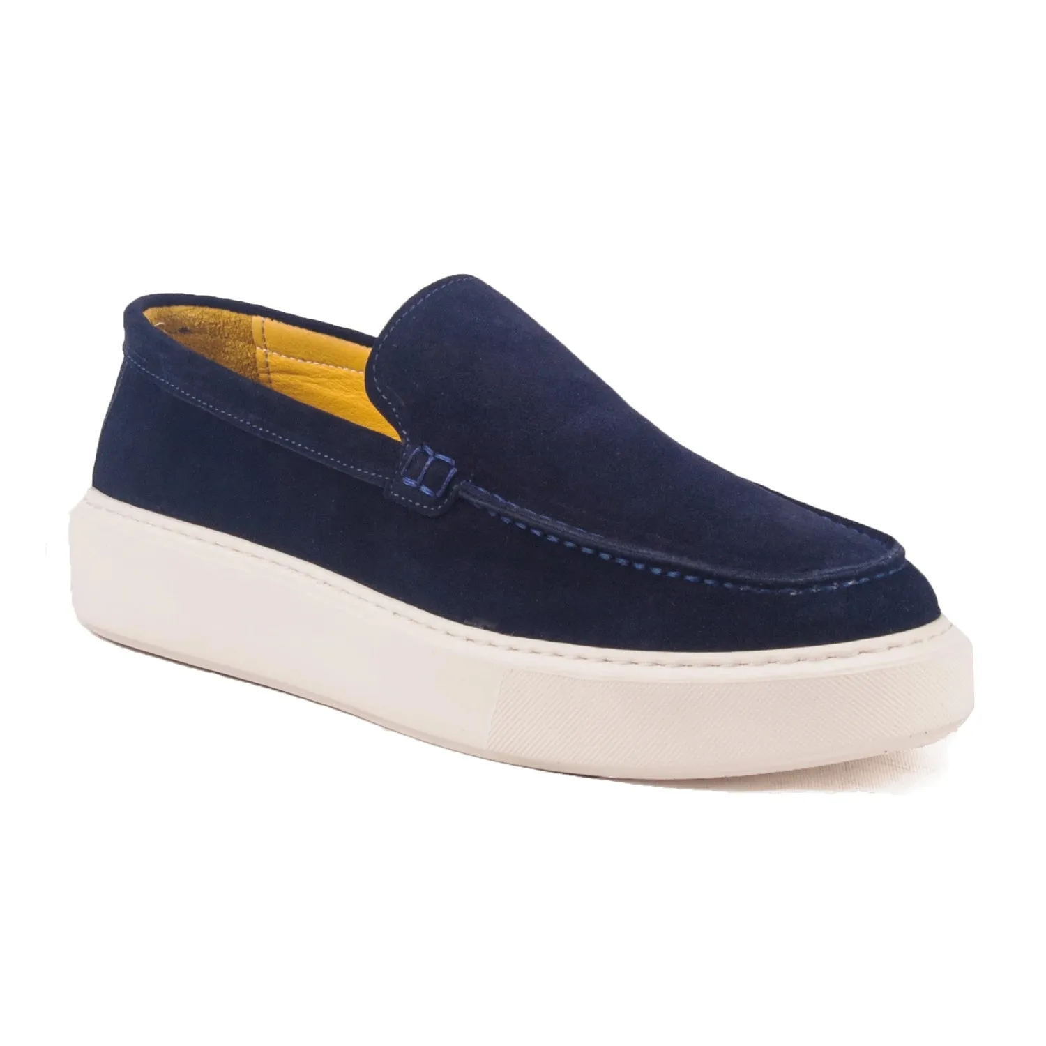 Blue Suede Loafers