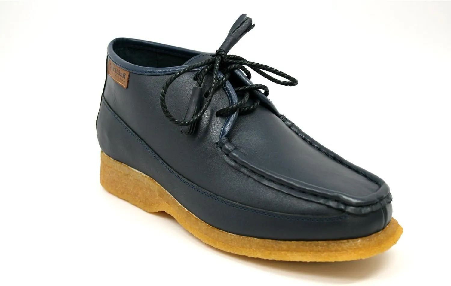 British Collection Men's Knicks Three Quarters Lace-up Leather Shoes