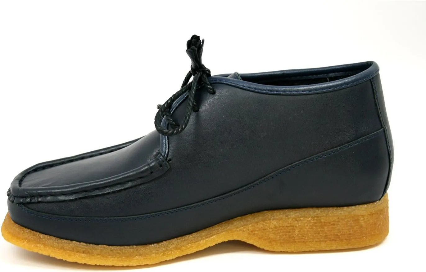British Collection Men's Knicks Three Quarters Lace-up Leather Shoes