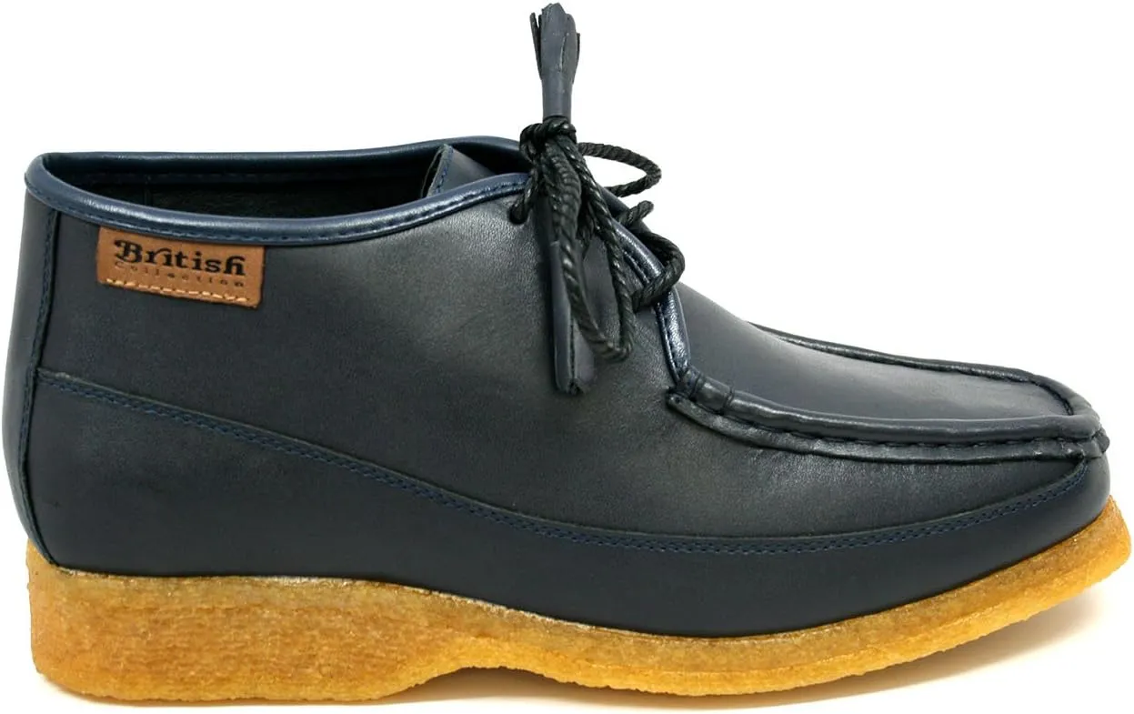 British Collection Men's Knicks Three Quarters Lace-up Leather Shoes