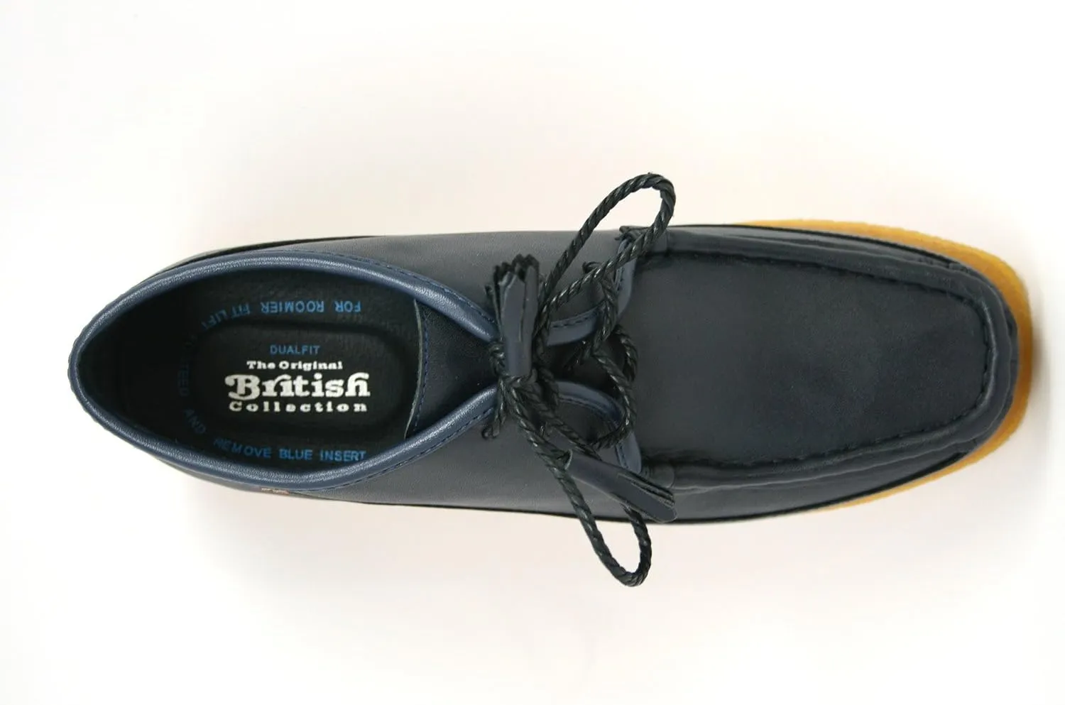 British Collection Men's Knicks Three Quarters Lace-up Leather Shoes