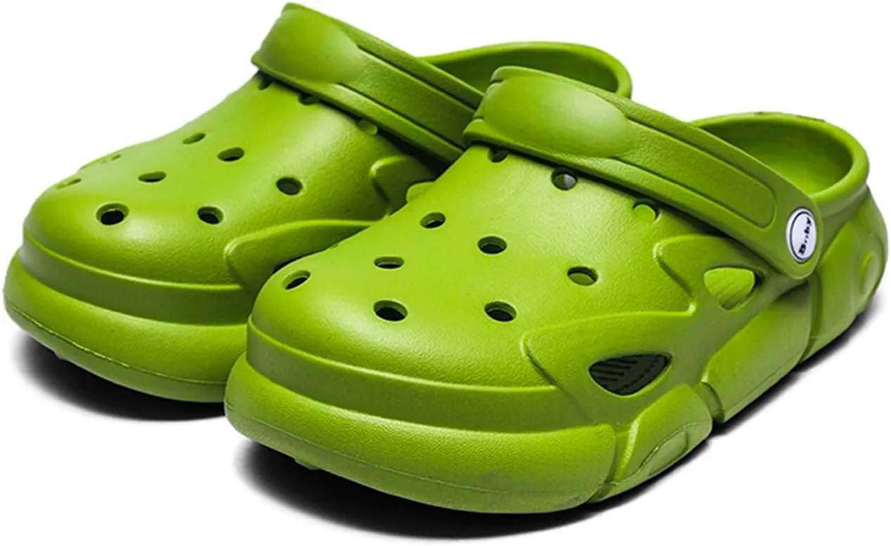 CERYTHRINA Little Kids Clogs Girls Boys Slide Lightweight Garden Shoes Slip-on Beach Pool Shower Slippers