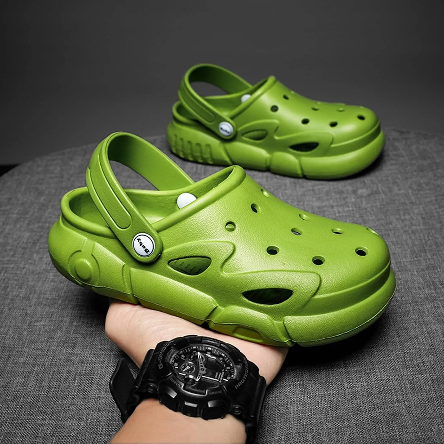 CERYTHRINA Little Kids Clogs Girls Boys Slide Lightweight Garden Shoes Slip-on Beach Pool Shower Slippers