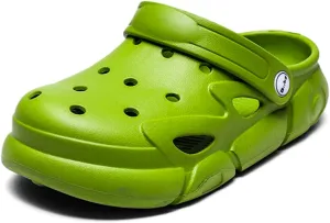 CERYTHRINA Little Kids Clogs Girls Boys Slide Lightweight Garden Shoes Slip-on Beach Pool Shower Slippers