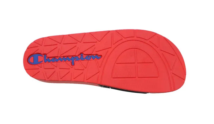 Champion Mens IPO Slides Sandal Flip Flops Repeat  C - RED/NAV