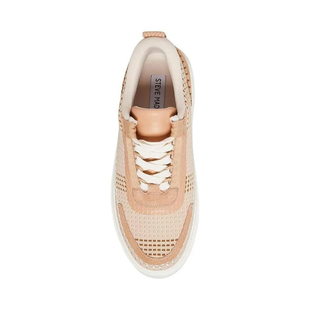 Charlie Tan Multi Knit Textile Sneakers