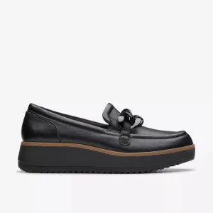 Clarks Women's Zylah May Black Leather 26180109