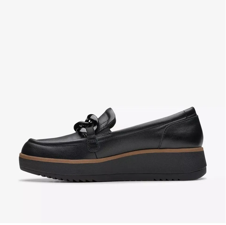 Clarks Women's Zylah May Black Leather 26180109