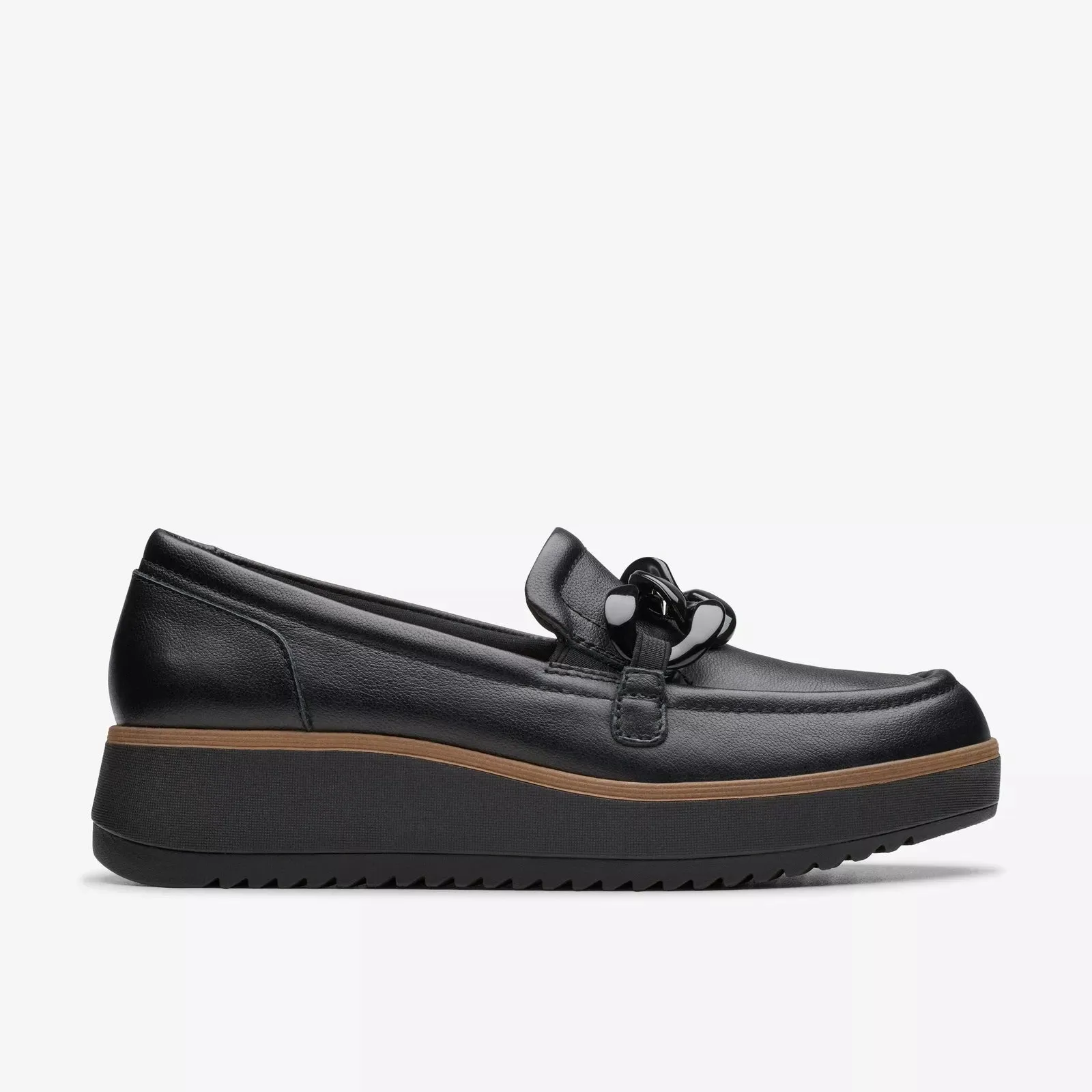 Clarks Women's Zylah May Black Leather 26180109