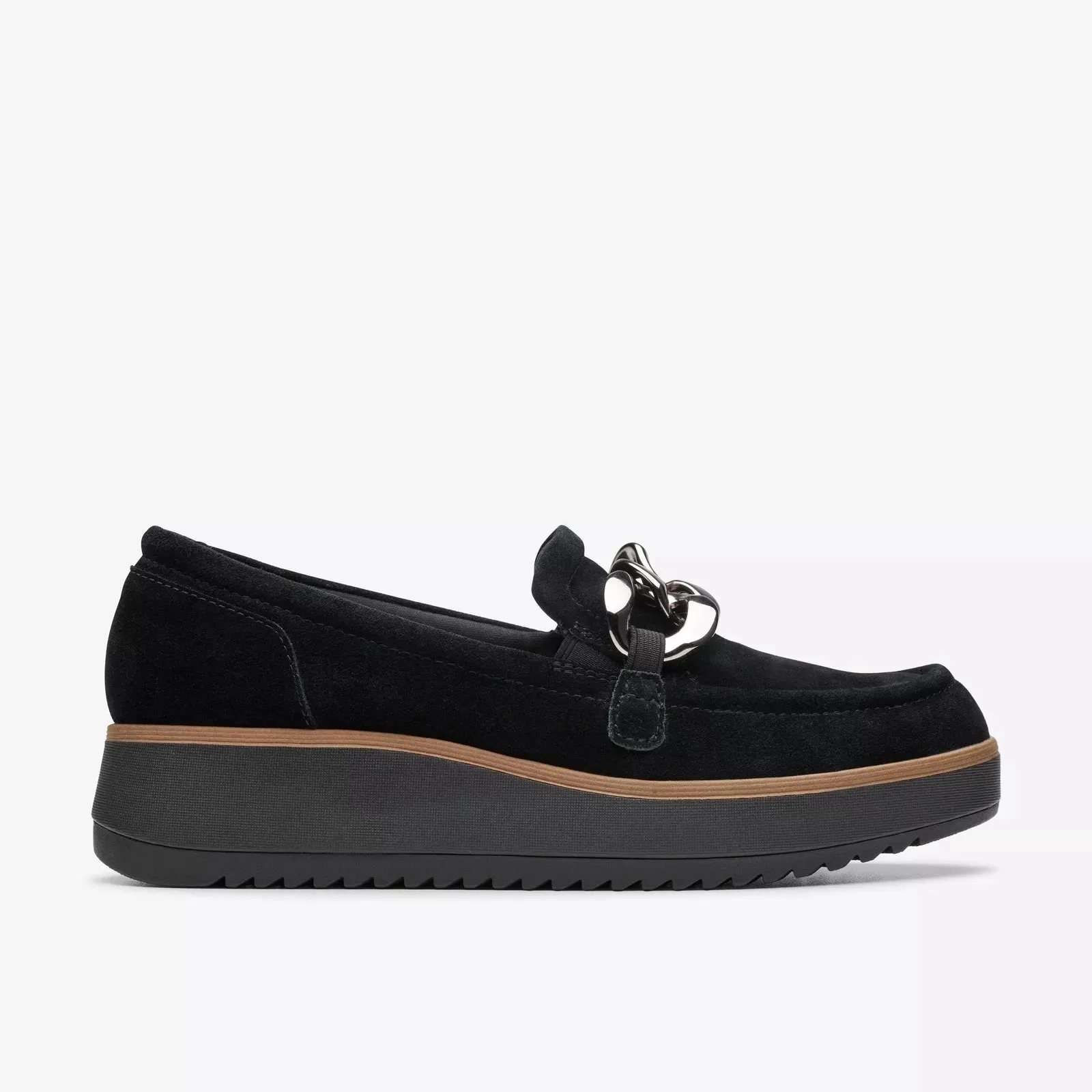 Clarks Women's Zylah May Black Suede 26180110