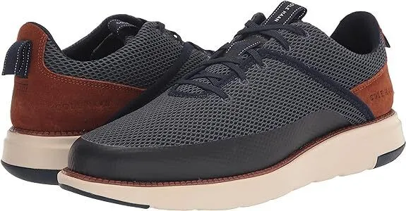 Cole Haan Men's Grand Atlantic Sneaker Marine Blue/British Tan C35467