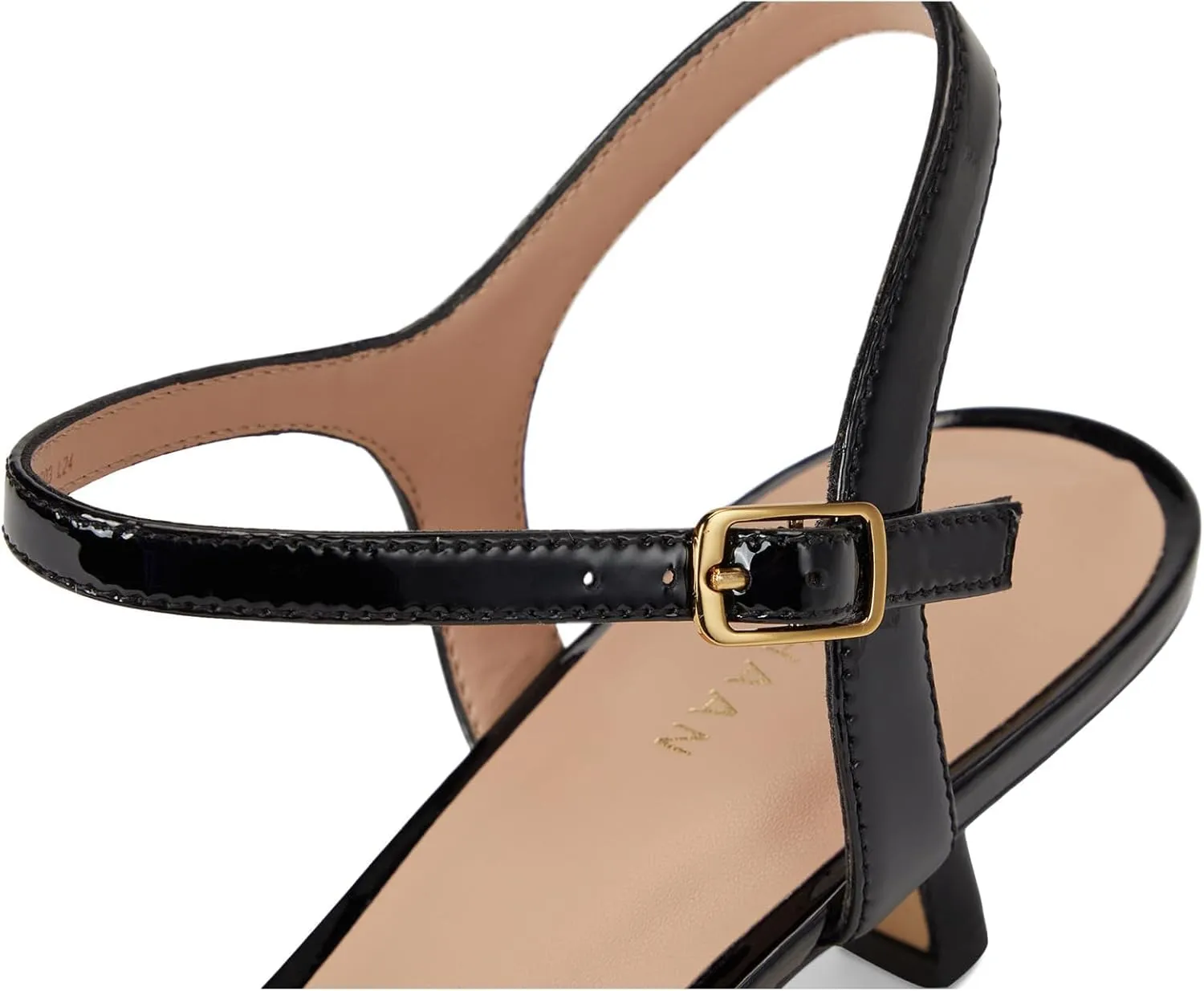 Cole Haan Women's Leni Kitten Heel Strappy Sandals 40mm Heeled
