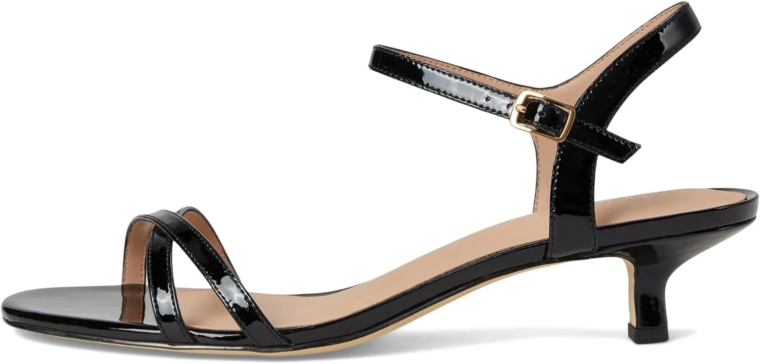 Cole Haan Women's Leni Kitten Heel Strappy Sandals 40mm Heeled