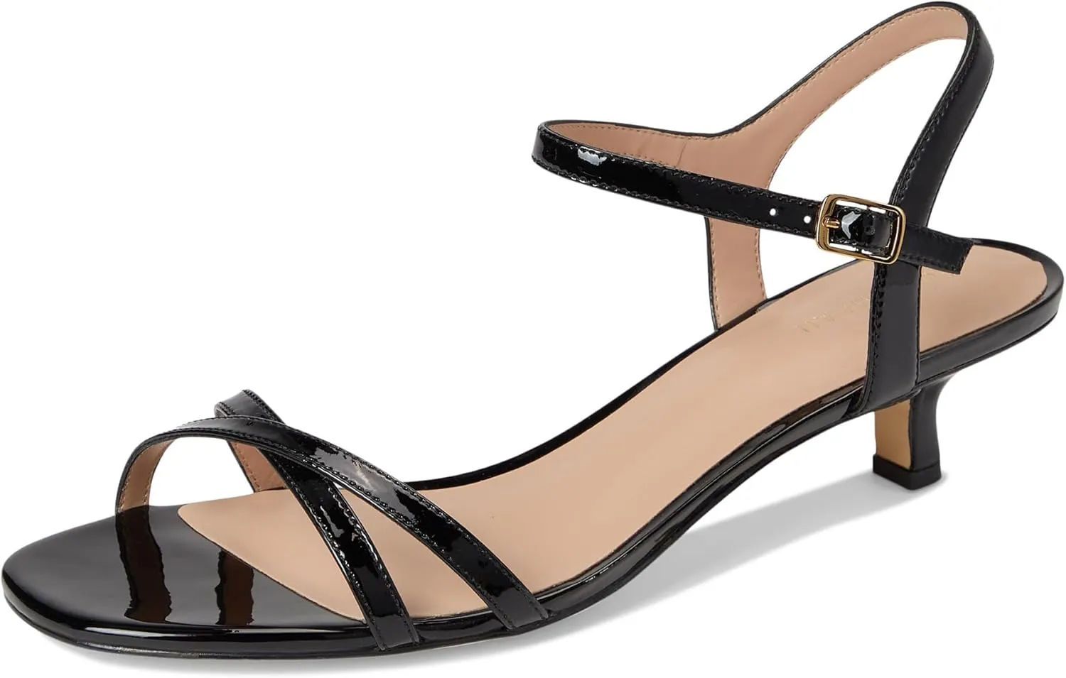 Cole Haan Women's Leni Kitten Heel Strappy Sandals 40mm Heeled
