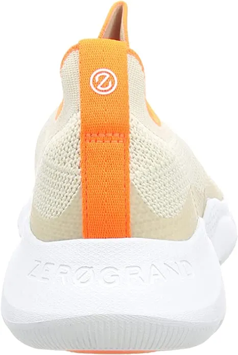 Cole Haan Zerogrand Radiant Slip-On Sneaker Cement/Optic White Knit 9.5 M