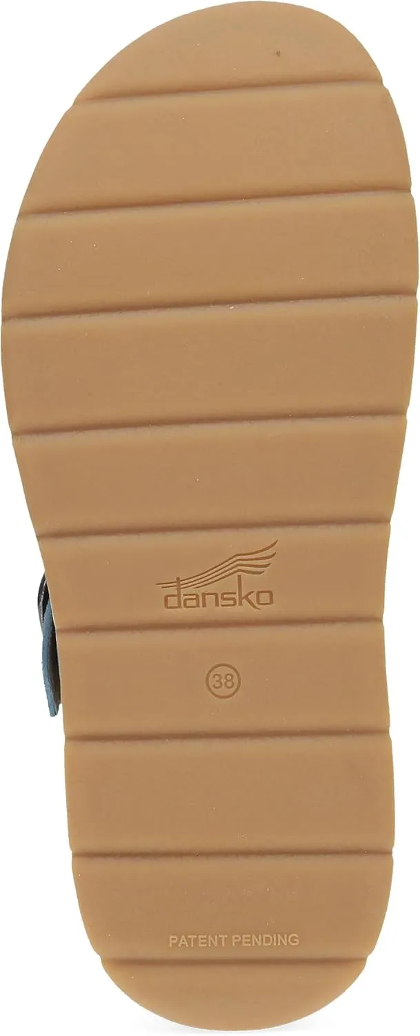 Dansko Bianca Platform Sandal for Women - Memory Foam and Suede Wrapped Footbed for an Extra Plush Comfort and Support