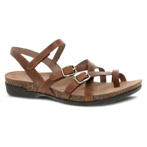 Dansko Women's Roslyn Tan Waxy Burnished 6029155300