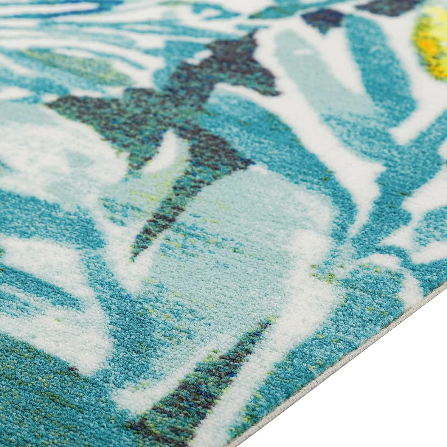 DECOMALL 2'x3' Door Mat Small Outdoor Rugs for Porch Patio Balcony Deck Yard, Multi 24"x36"