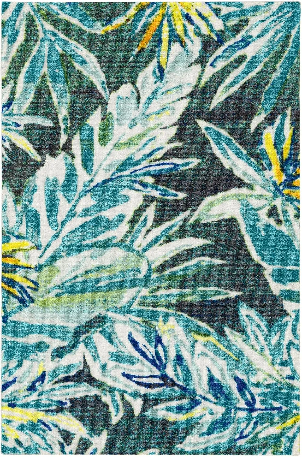 DECOMALL 2'x3' Door Mat Small Outdoor Rugs for Porch Patio Balcony Deck Yard, Multi 24"x36"