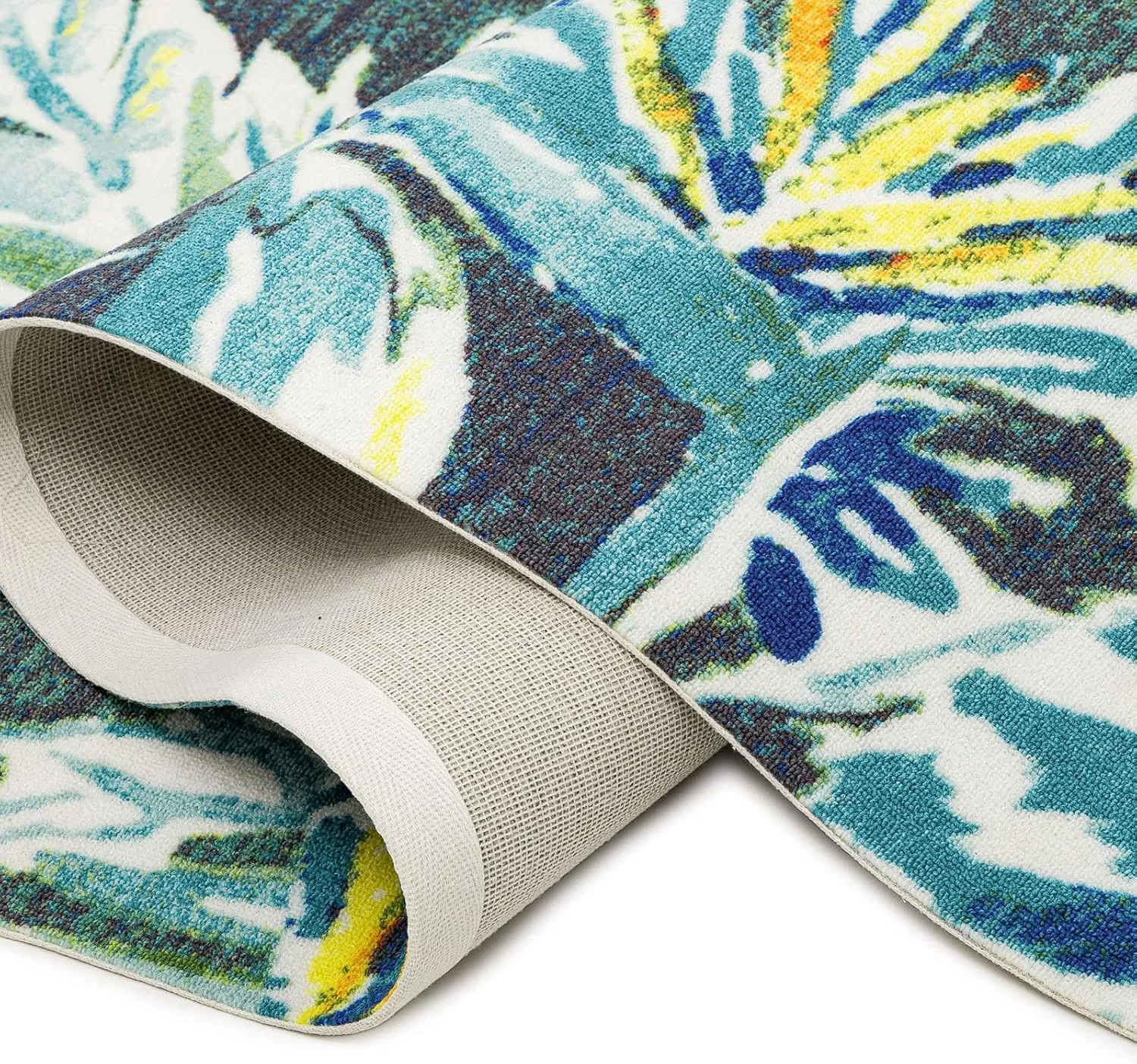 DECOMALL 2'x3' Door Mat Small Outdoor Rugs for Porch Patio Balcony Deck Yard, Multi 24"x36"