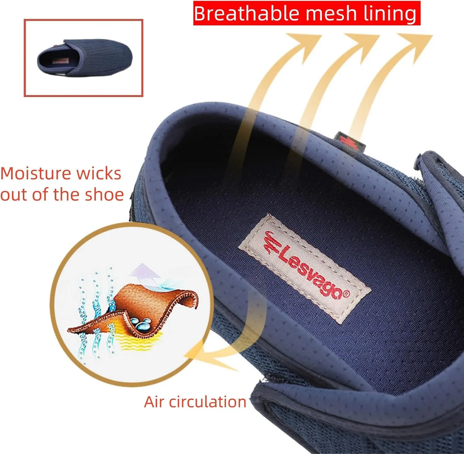 Diabetic Foot Shoes,Special Shoes for Hallux Valgus,Loose,Widened and Enlarged,Suitable for Swollen Feet,Deformed Feet,Diabetic Patients,Gout Edema,Swollen Feet of The Elderly