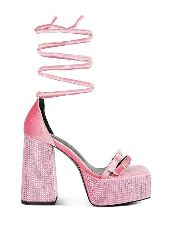 Diamante Srappy Sandals