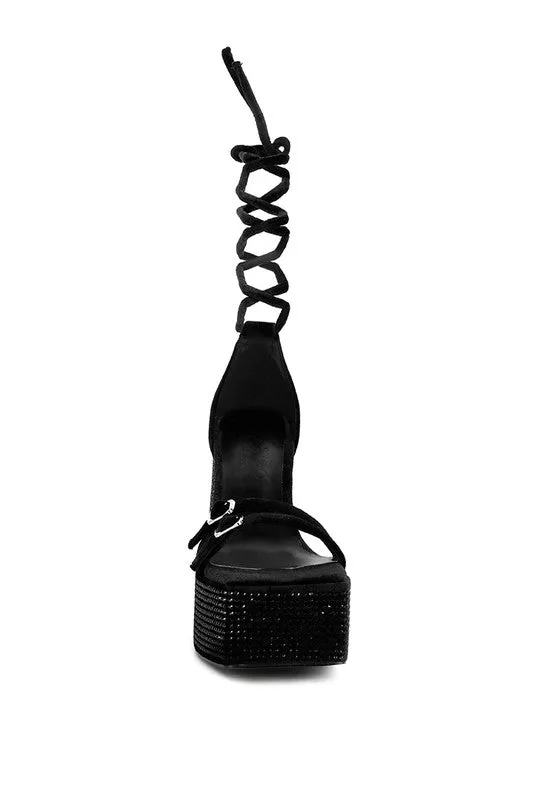Diamante Srappy Sandals