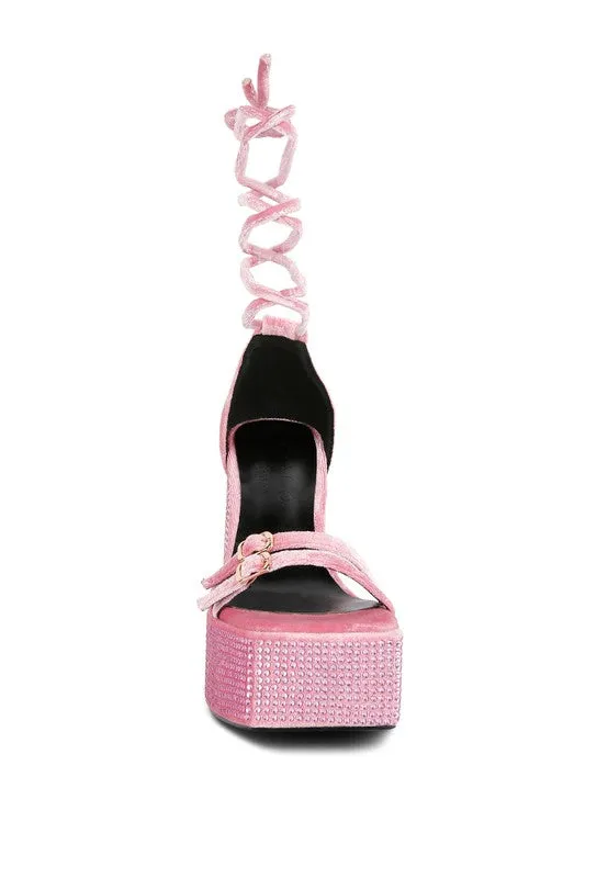 Diamante Srappy Sandals
