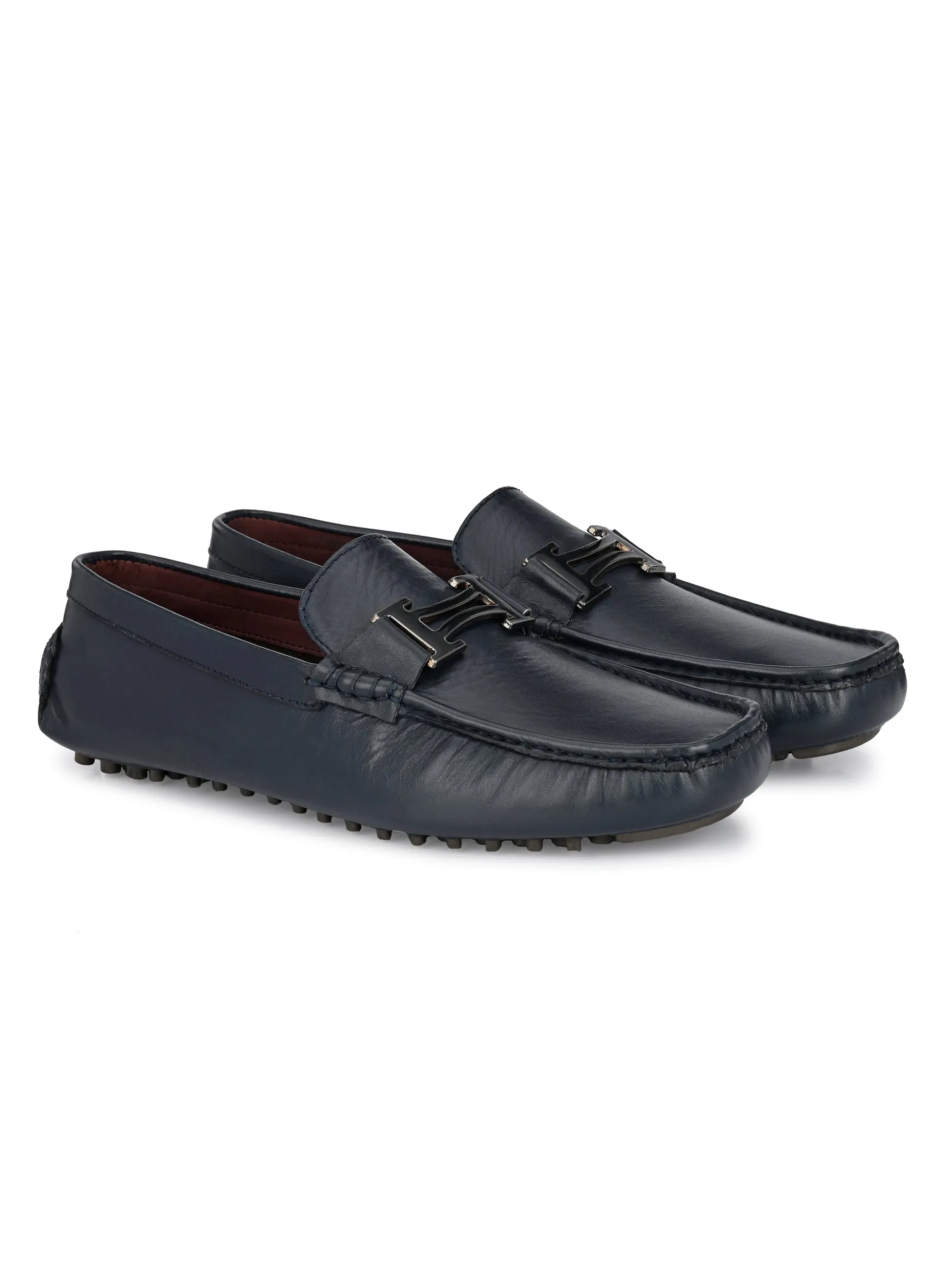 Diaz Blue Driving Loafers
