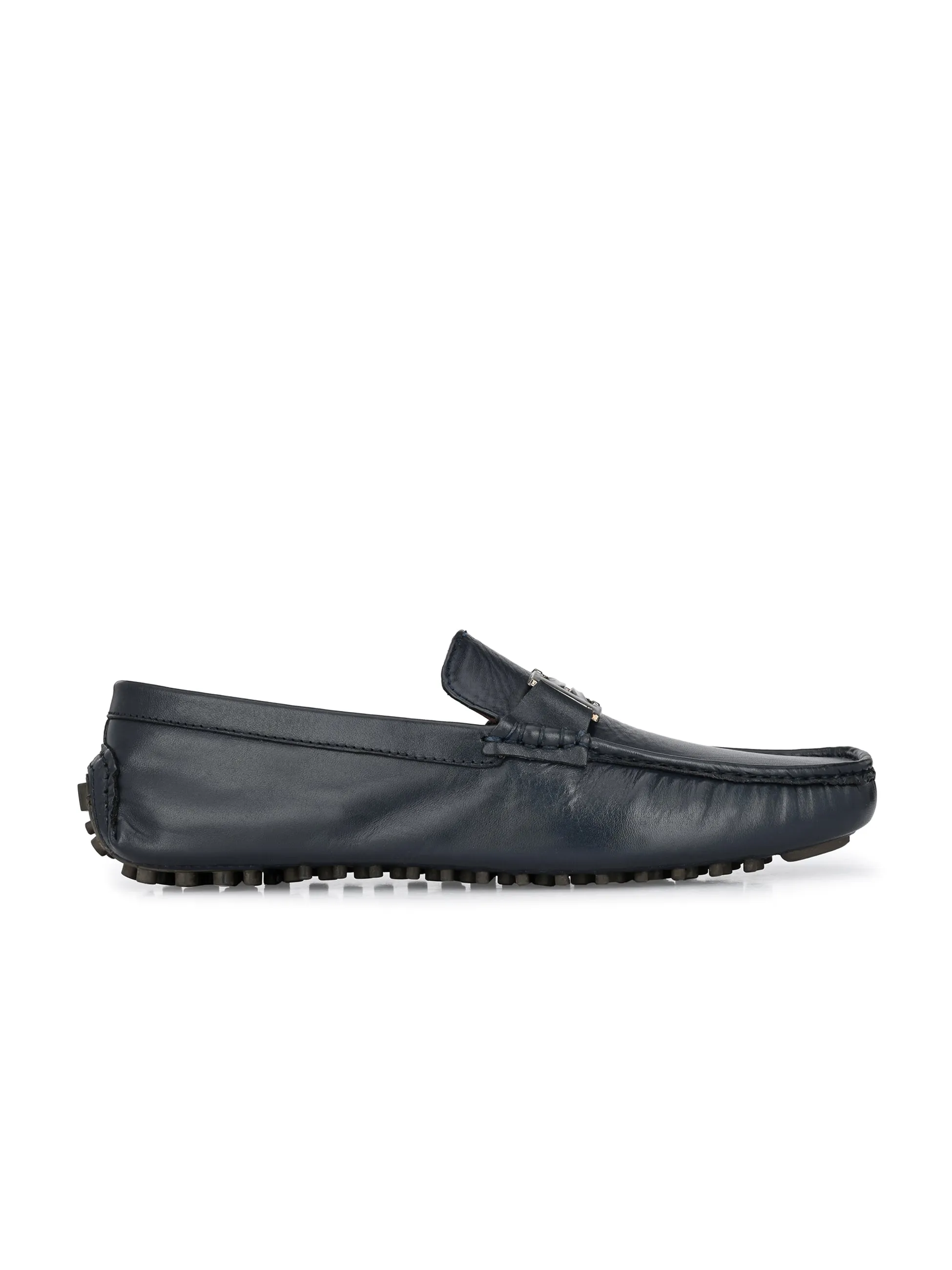 Diaz Blue Driving Loafers