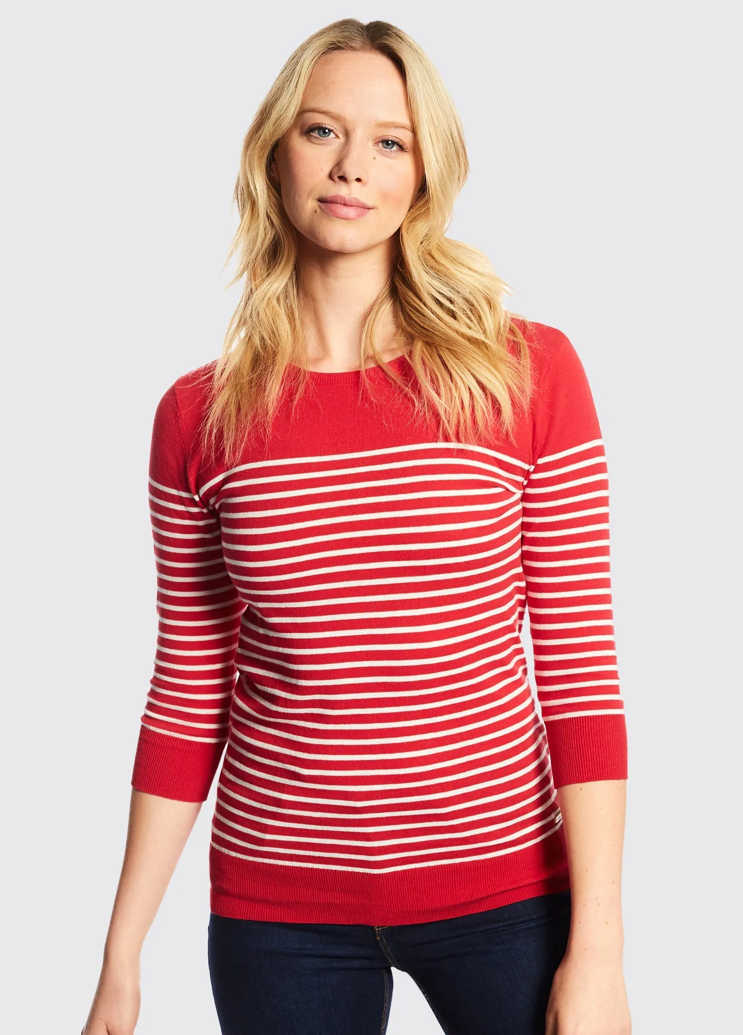 Dunraven Cotton Top - Poppy
