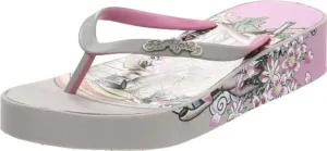 Ed Hardy Women's Kim Wedge Flip Flop