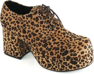 Ellie Shoes Men's Platform, Leopard, X-Large